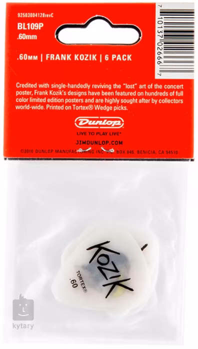 Dunlop Frank Kozik Blackline Art 0.6 - Signature trsátka