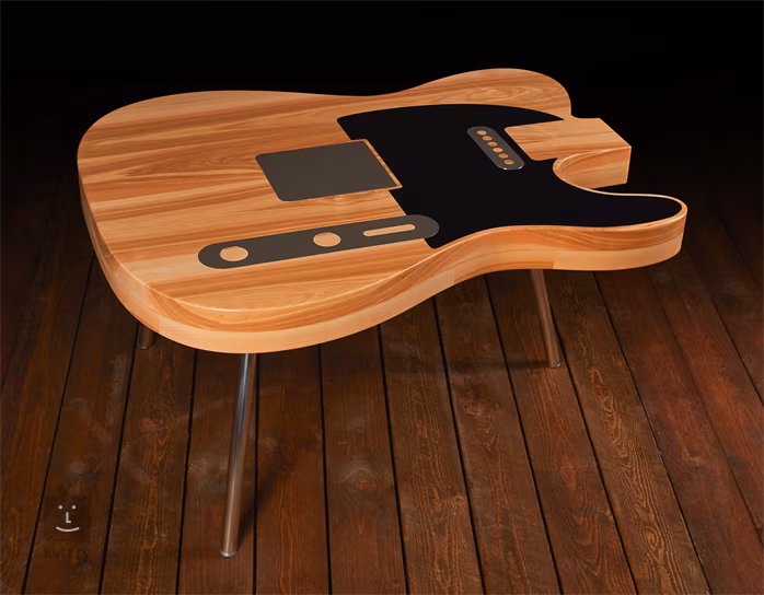 Dekanka Konferenční stolek z masivu - jasan III - Konferenční stolek