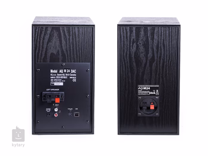 AQ M24DAC Black - Aktivní Hi-Fi reprosoustava