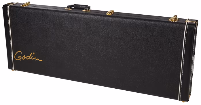 Godin ACS-SA Denim Blue Flame - Elektroakustická midi kytara