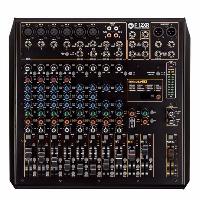 RCF F 12XR - Analogový mixážní pult