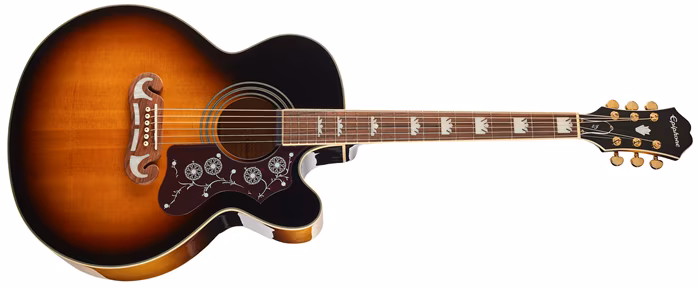 Epiphone EJ-200 SCE VS - Elektroakustická kytara