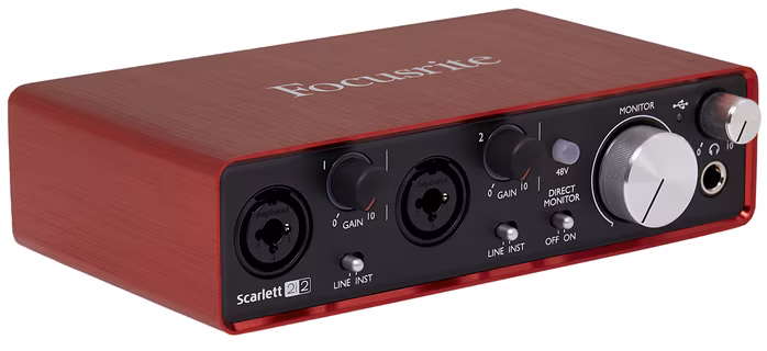 Focusrite Scarlett 2i2 2nd Gen - USB zvuková karta
