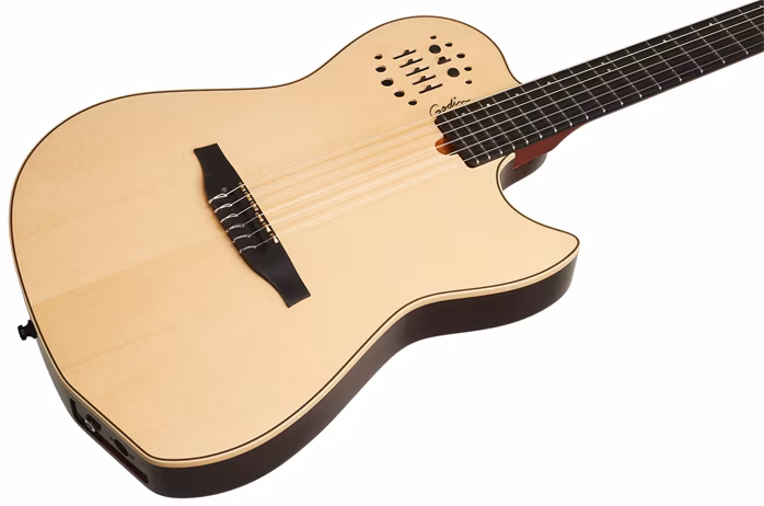 Godin Multiac Nylon SA Natural HG - Elektroakustická midi kytara
