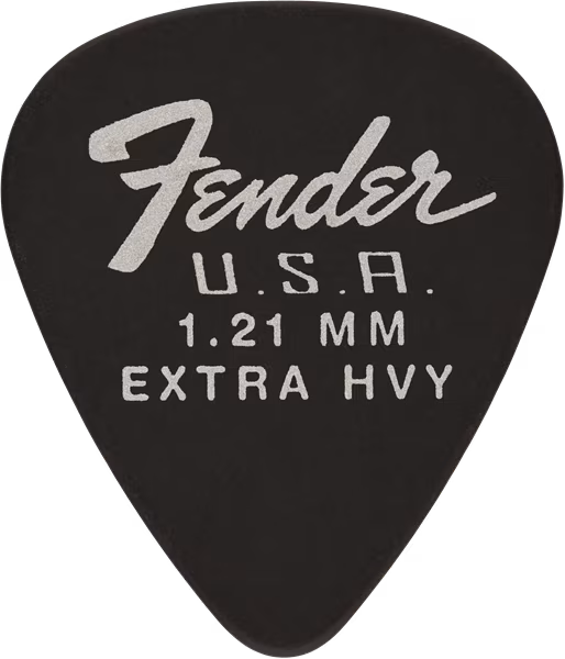 Fender 351 Dura-Tone Picks 1.21 Black - Trsátka
