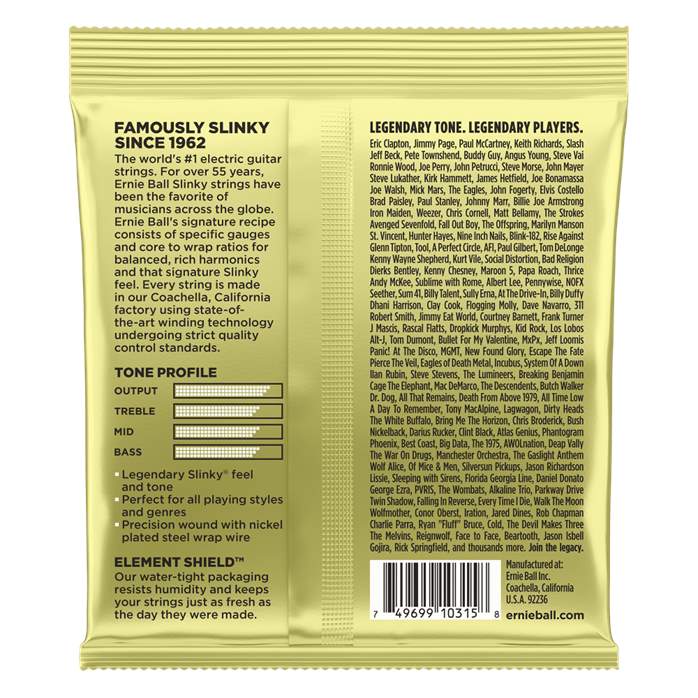 Ernie Ball 2214 Nickel Wound Mammoth Slinky - Struny pro elektrickou kytaru
