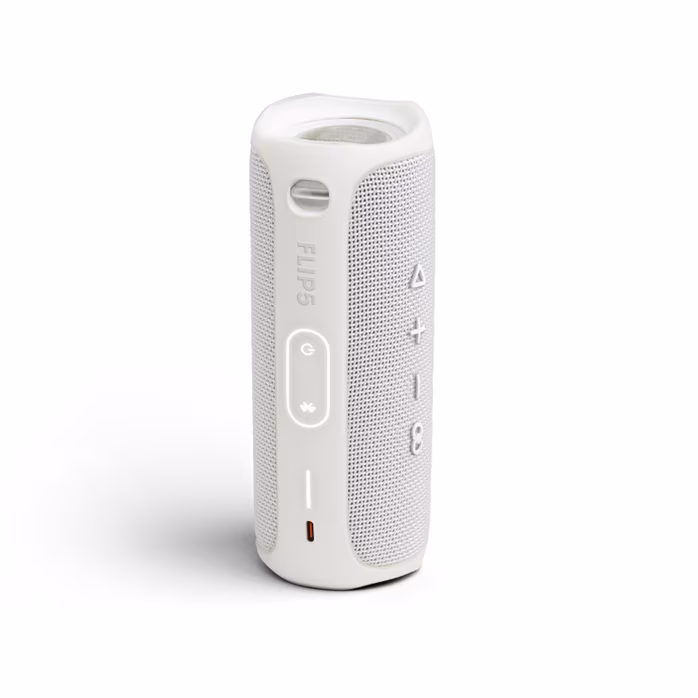 JBL Flip 5 White - Bezdrátový přenosný reproduktor