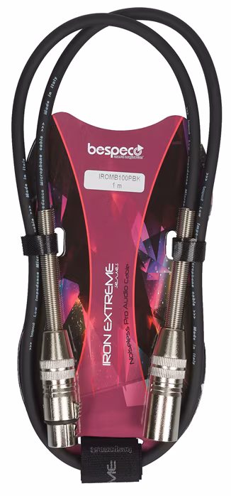 Bespeco IROMB100P - Mikrofonní kabel