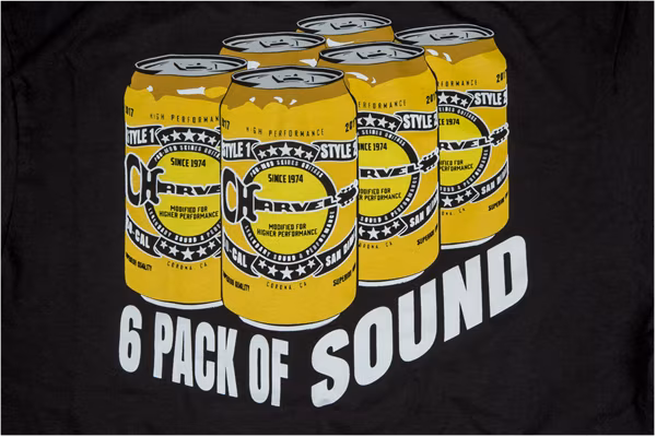 Charvel 6-Pack of Sound T-Shirt M - Tričko