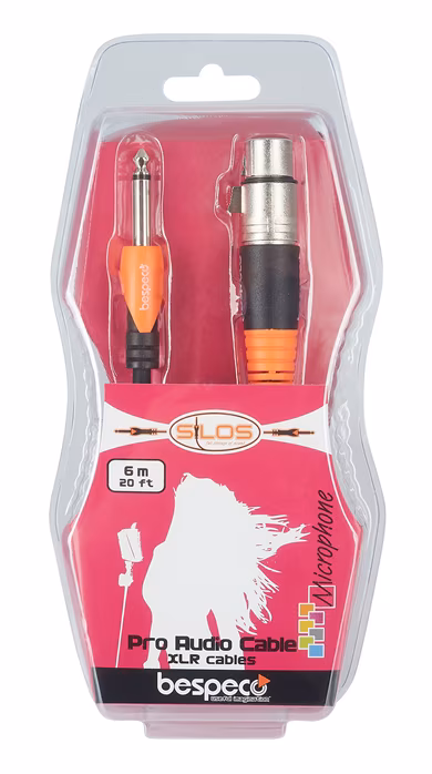 Bespeco SLJF600 - Mikrofonní kabel