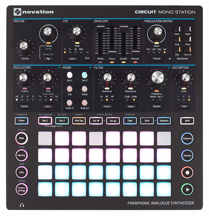 Novation Circuit Mono Station - Syntezátor