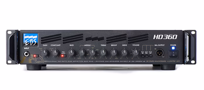 EBS HD-360 30th Anniversary - Baskytarový tranzistorový zesilovač