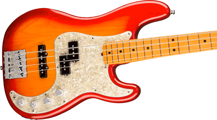 Fender American Ultra Precision Bass MN PRB - Elektrická baskytara