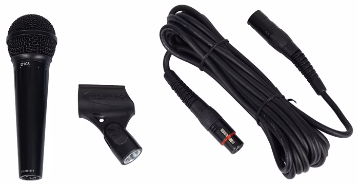 Superlux D103/01X - Dynamický mikrofon s vypínačem