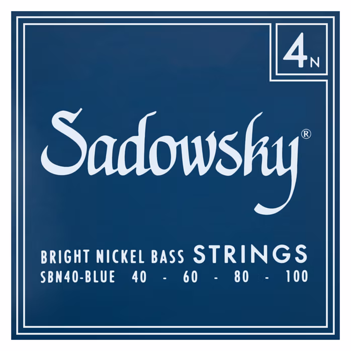 Sadowsky Blue Label Nickel 40 - Struny pro baskytaru