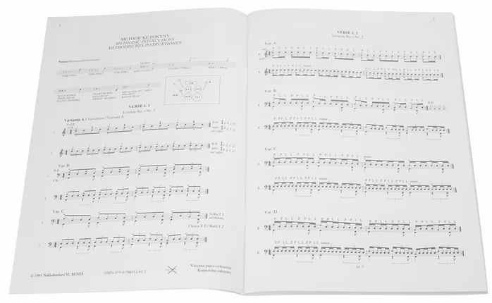 KN Akcenty pro soupravu bicích nástrojů - kniha s CD - Miloš Veselý - Škola hry na bicí