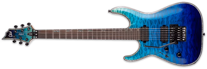 ESP LTD H1001 FR QM VSHFD LH - Levoruká elektrická kytara