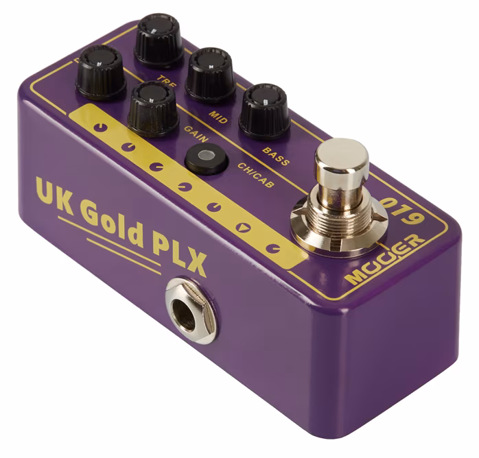 Mooer Micro PreAmp 019 - UK Gold PLX - Kytarový efekt