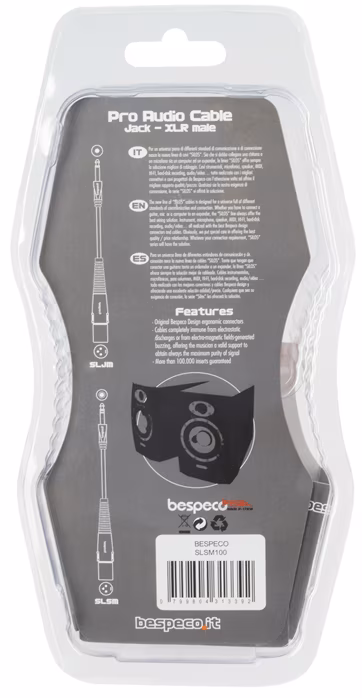 Bespeco SLSM100 - Propojovací kabel