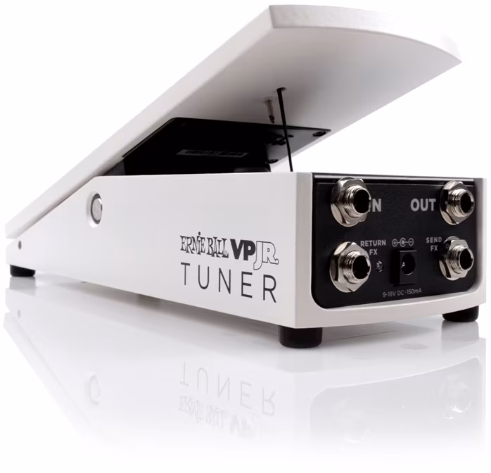Ernie Ball Volume Pedal Tuner White - Pedálová ladička