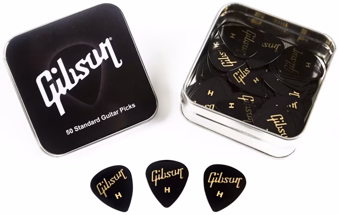 Gibson Guitar Picks Heavy - Trsátka
