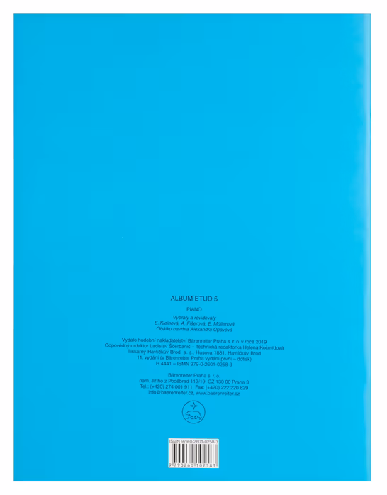 KN Album etud V - Škola hry na klavír