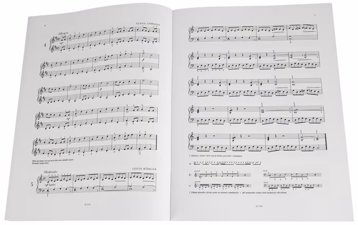 KN Album etud II (použité) - Škola hry na klavír