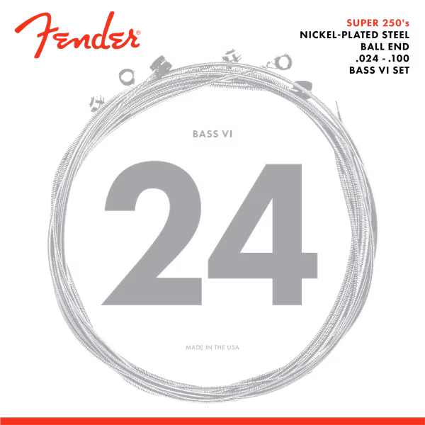 Fender Super 250 Bass VI Strings - Struny pro šestistrunnou baskytaru