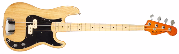Fender 1980 Precision Bass Natural A Neck 38mm - Elektrická baskytara