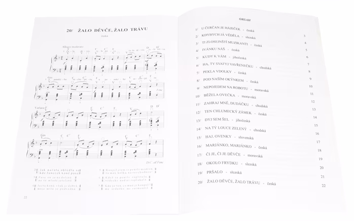 KN Lidové písně 2 - Škola hry na akordeon