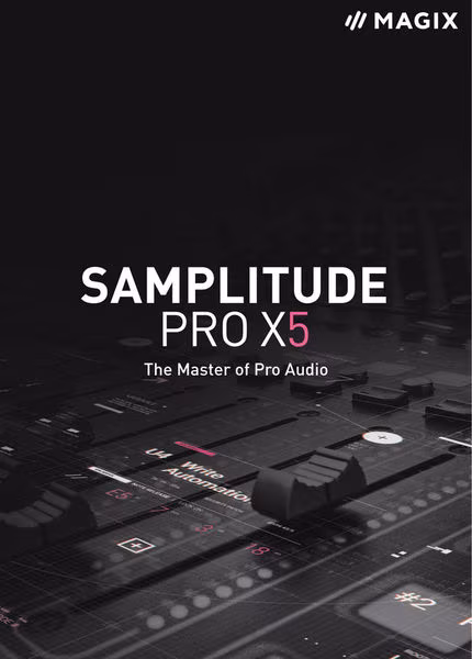 Magix Samplitude Pro X 5 - Box - Software