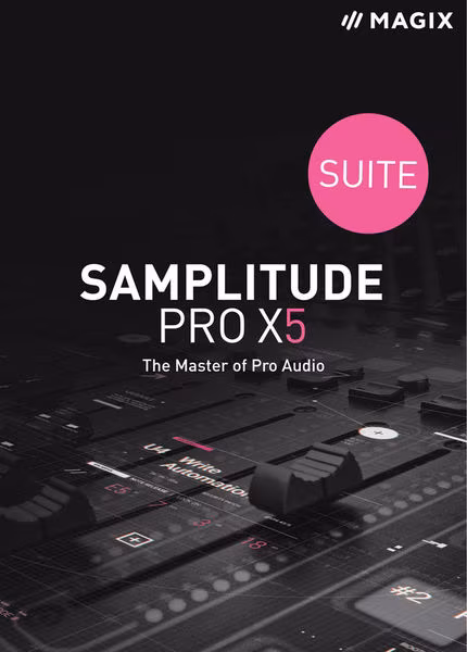 Magix Samplitude Pro X 5 Suite - Box - Software
