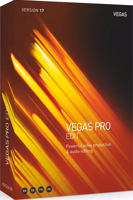 Magix VEGAS Pro 17 Edit - Box - Software