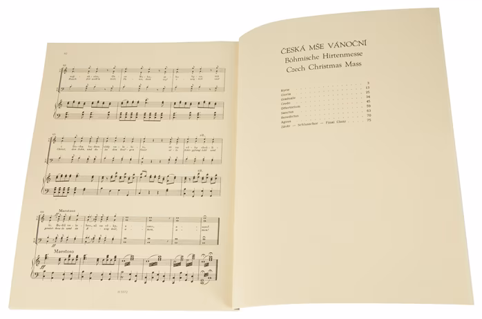 KN Česká mše vánoční - Noty pro klavír
