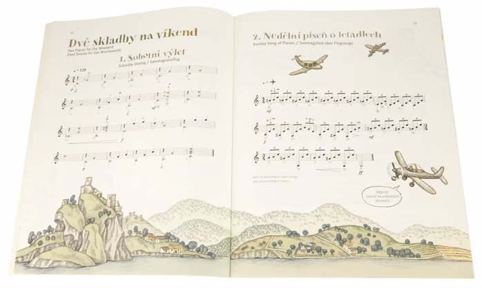 KN Chci být kytaristou - snadné skladby pro kytaru - Škola hry na kytaru