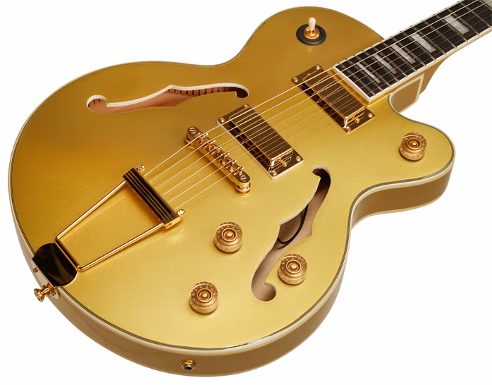 Epiphone Uptown Kat ES Topaz Gold Metallic - Semiakustická kytara