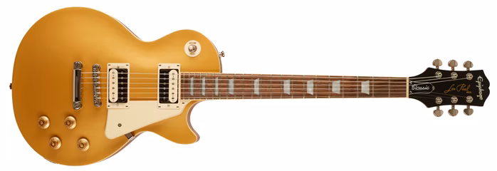 Epiphone Les Paul Classic Worn Worn Metallic Gold - Elektrická kytara