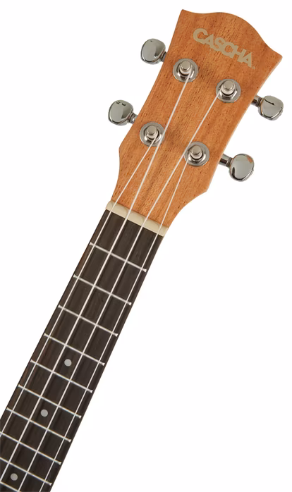 Cascha HH 2035E Concert Mahogany Ukulele Set EQ - Elektroakustické ukulele