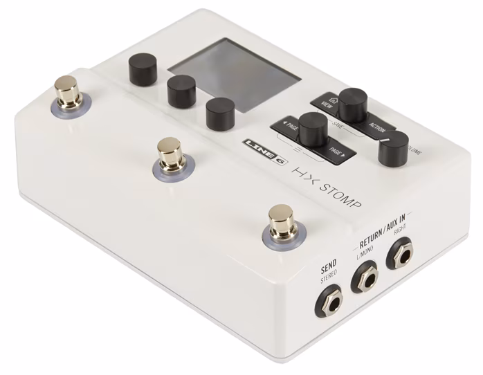 Line 6 Helix HX Stomp White Limited Edition - Kytarový multiefekt