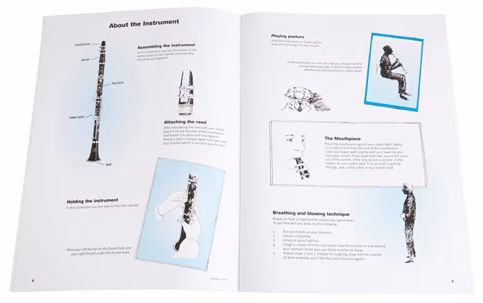 MS Look, Listen & Learn 1 - Clarinet - Škola hry na klarinet
