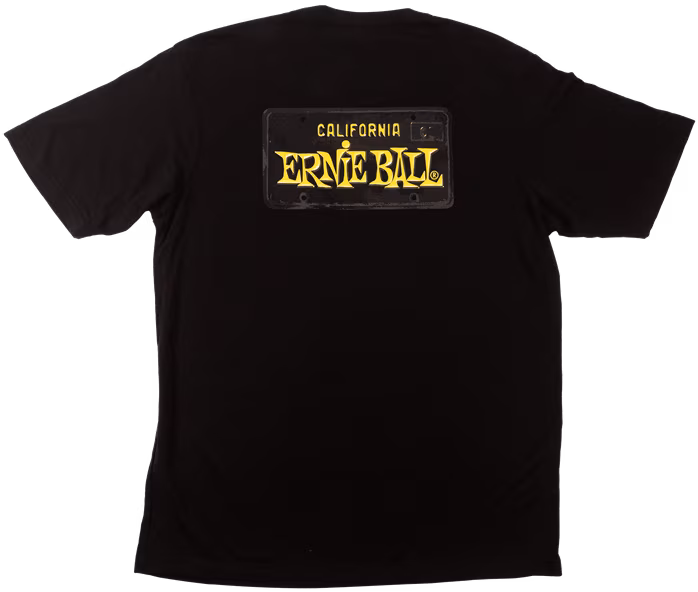 Ernie Ball CA License Plate T-Shirt L - Tričko