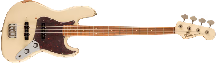 Fender 60 Anniversary Road Worn Jazz Bass PF OWT - Elektrická baskytara