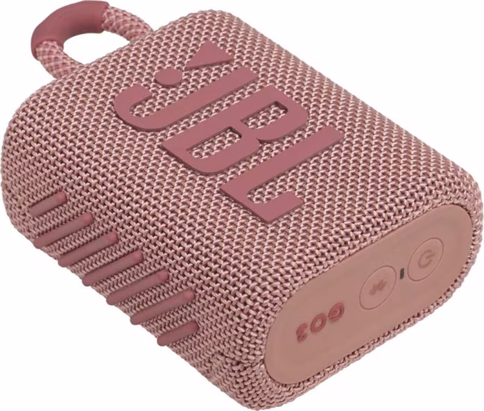 JBL GO3 Pink - Bezdrátový přenosný reproduktor