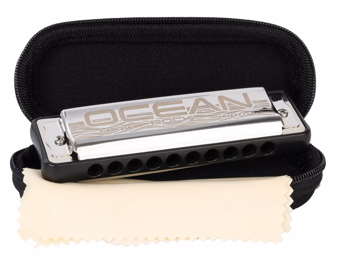 Cascha Ocean Rock, Black A-major - Foukací harmonika