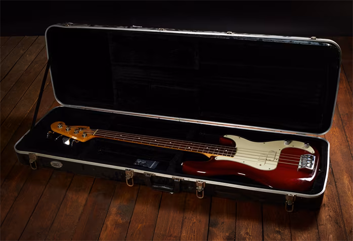 Fender 1983 Elite I. Precision Bass USA Red Burst - Elektrická baskytara