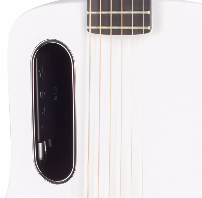 Lava Music ME2 FreeBoost White - Elektroakustická kytara s efektovým procesorem