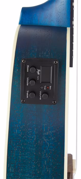 Flight DUC 380 CEQ Topaz Satin Color - Elektroakustické ukulele