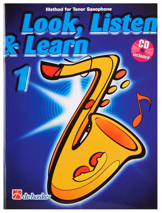 MS Look, Listen & Learn 1 - Tenor Saxophone - Škola hry na saxofon