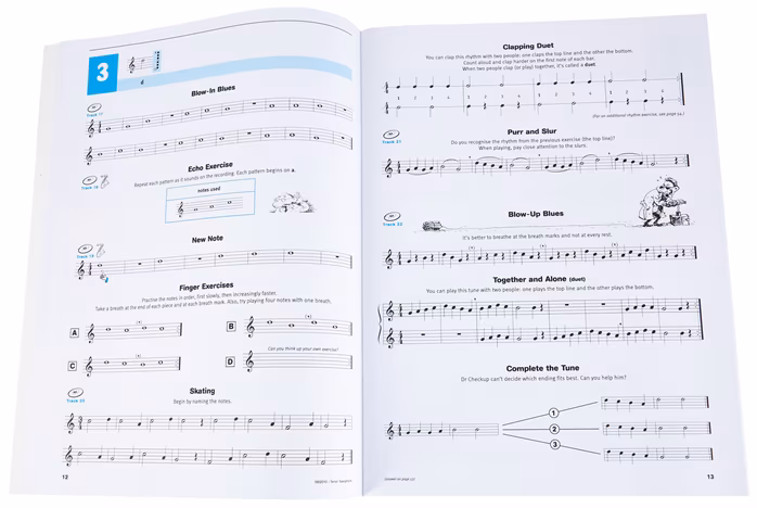 MS Look, Listen & Learn 1 - Tenor Saxophone - Škola hry na saxofon