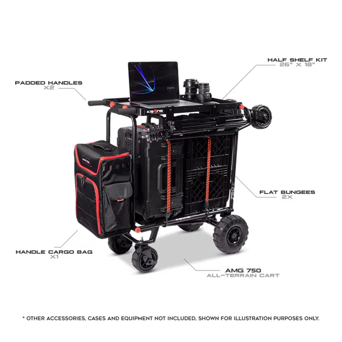 Krane AMG 750 Shooter Half Rig - Přepravní vozík